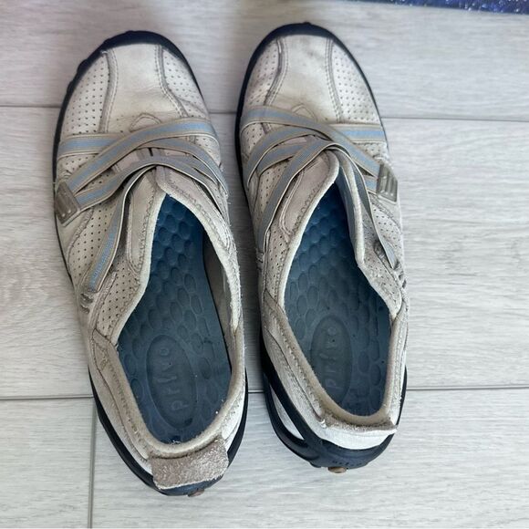 Privo By Clarks Shoes Slip On Leather Criss Cross Sneakers Womens Sz 7.5 - Picture 5 of 9